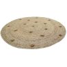 Tapis jute enfant rond Siska