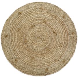 Tapis jute enfant rond Siska