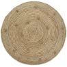 Tapis jute enfant rond Siska