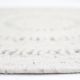 Tapis coton et laine rond enfant Bibek