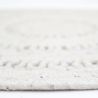 Tapis coton et laine rond enfant Bibek