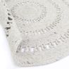 Tapis coton et laine rond enfant Bibek