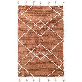 Tapis coton chambre d'enfant avec franges Lassa