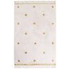 Tapis beige et jaune enfant Wooly