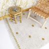 Tapis beige et jaune enfant Wooly