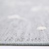 Tapis chambre d'enfant bleu gris Little Nature