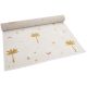 Tapis miel chambre d'enfant rectangle Little Palm