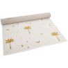 Tapis miel chambre d'enfant rectangle Little Palm