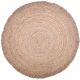 Tapis jute chambre d'enfant rond Terra