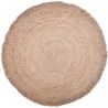 Tapis jute chambre d'enfant rond Terra