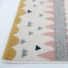 Tapis multicolore enfant rectangle Nolita