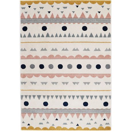 Tapis multicolore enfant rectangle Nolita