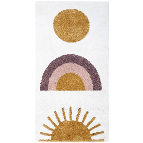 Tapis multicolore enfant rectangle Sunshine