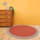 Tapis laine chambre d'enfant rond Nolan