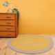 Tapis laine chambre d'enfant rond Nolan