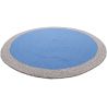 Tapis laine chambre d'enfant rond Nolan