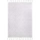 Tapis coton rectange enfant avec franges Orlando