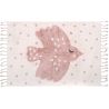 Tapis coton enfant avec franges Birdy