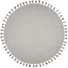 Tapis rond enfant avec franges Josephine