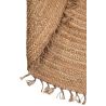 Tapis jute et polyester enfant rond Abha