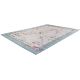 Tapis floral moderne plat rectangle Mareva