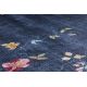 Tapis floral moderne plat rectangle Mareva