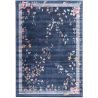 Tapis floral moderne plat rectangle Mareva