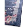 Tapis floral moderne plat rectangle Mareva