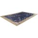 Tapis floral moderne plat rectangle Mareva