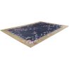 Tapis floral moderne plat rectangle Mareva