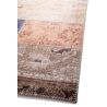 Tapis ethnique plat patchwork multicolore Fiona