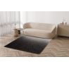 Tapis recyclé dégradé design rectangle Haru