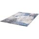 Tapis design plat abstrait bleu Gino