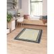 Tapis coton lavable en machine moderne avec franges Chess