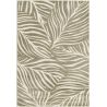 Tapis floral olive moderne rectangle Lamone