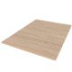 Tapis laine et jute fait main naturel Karma