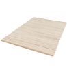 Tapis laine et jute fait main naturel Karma