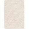 Tapis géométrique rectangle design Lotaro