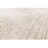 Tapis doux abstrait beige moderne Nazar