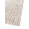 Tapis doux abstrait beige moderne Nazar