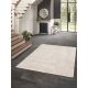 Tapis doux abstrait beige moderne Nazar