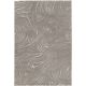 Tapis gris moderne doux abstrait Blake