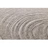 Tapis gris moderne doux abstrait Blake