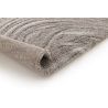 Tapis gris moderne doux abstrait Blake