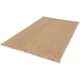 Tapis jute naturel plat avec franges Hotami