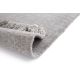 Tapis laine et coton plat fait main uni Leni