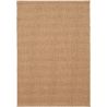 Tapis effet sisal design plat intérieur et extérieur Thorleif