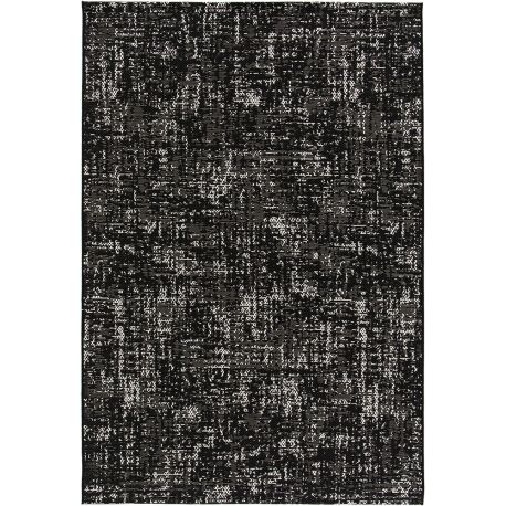 Tapis vintage plat extérieur et intérieur rayé Sverre