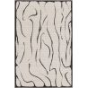 Tapis abstrait design rectangle Maota