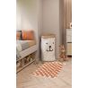 Tapis coton avec franges design graphique Beatrice